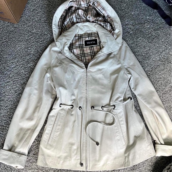 Handmade Italian leather coat - Picture 2 of 2